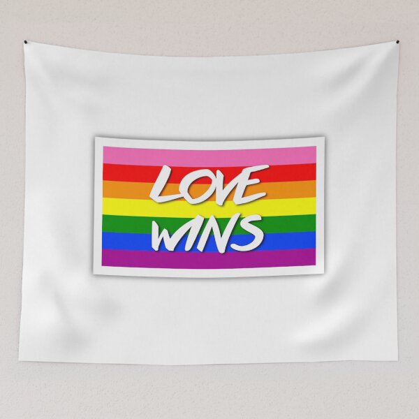 Item preview, Lgbt Love Wins Rainbow Wins designed and sold by PRIDELGBT.