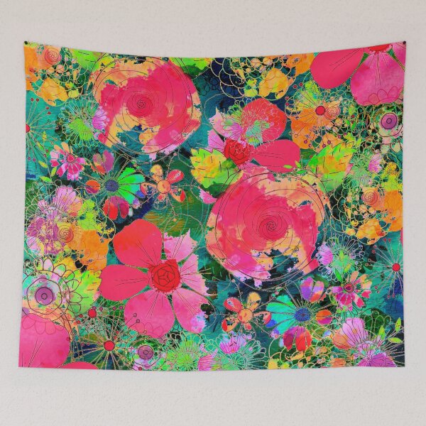 Item preview, colorful floral composition designed and sold by clemfloral.