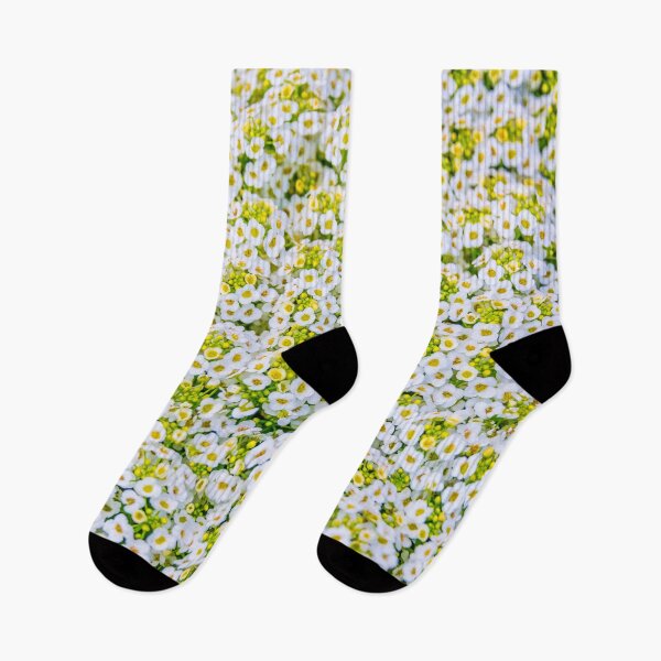 Item preview, Beautiful Tiny White Bed of Flowers in Springtime designed and sold by Jon Shore.