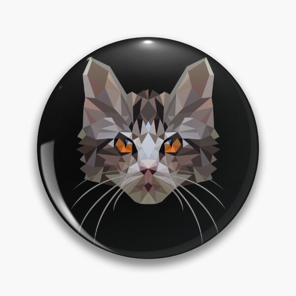 Item preview, Wild cat wild look polygon designed and sold by EllenTune.