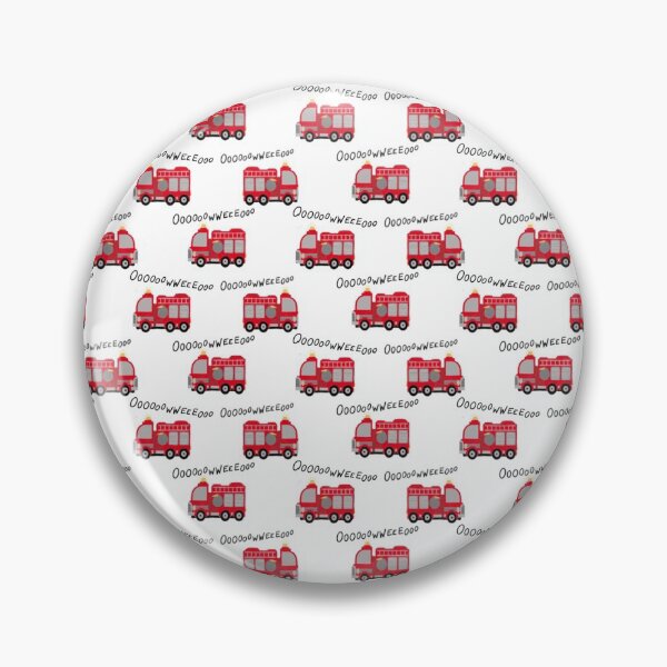 Item preview, Firetruck - Red & White designed and sold by Pixelsadots.
