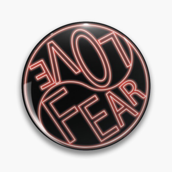 Item preview, Love or Fear | Neon Red designed and sold by ZMorrisDesigns.