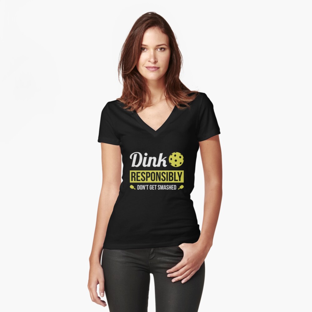 Item preview, Fitted V-Neck T-Shirt designed and sold by davdmark.