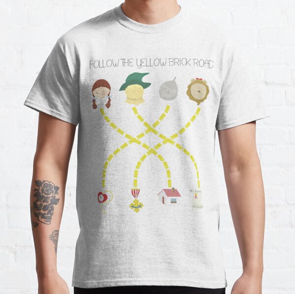 follow the yellow brick road shirt