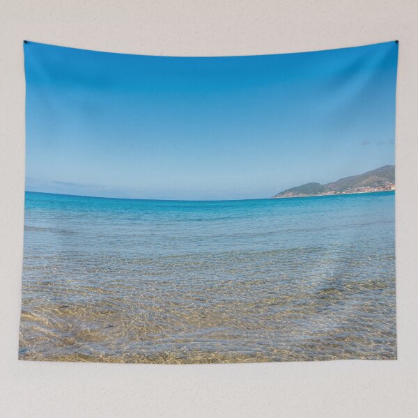 Item preview, Beautiful Blue and Turquoise Mediterranean Sea in Italy on a Sunny Day designed and sold by Jon Shore.