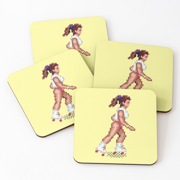 Item preview, California Games - Roller Skate (Pixel Art) designed and sold by RetroTrader.