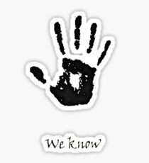 Dark Brotherhood Knows.. You've been Bad! Sticker