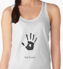 Dark Brotherhood Knows.. You've been Bad! Women's Tank Top