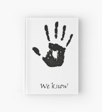 Dark Brotherhood Knows.. You've been Bad! Hardcover Journal