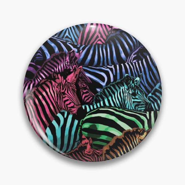 Item preview, Rainbow Zebras designed and sold by Jennifer Stedman.