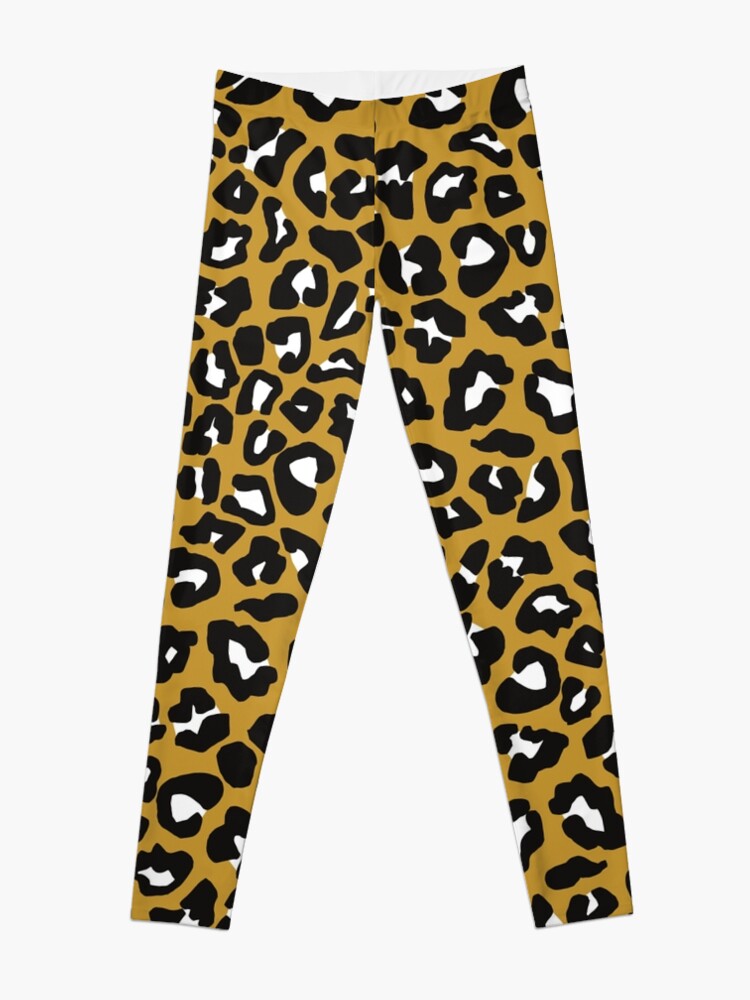 Large Print Leopard Spots Leggings for Sale by OneThreeSix