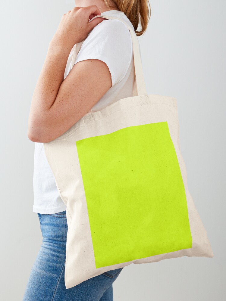 lime neon bag