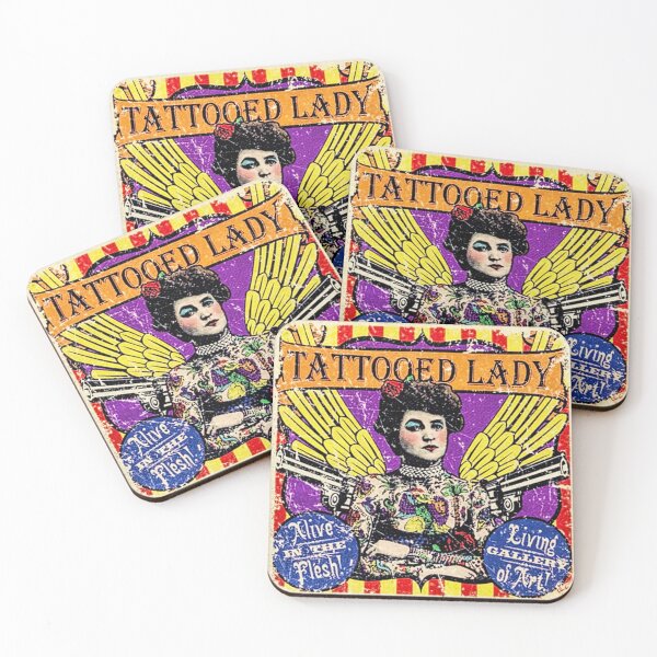 Item preview, The Tattooed Lady. designed and sold by theheadshed.