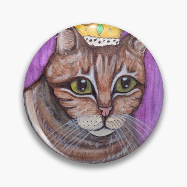 Item preview, Kitty Queen Cat art designed and sold by Jennifer Stedman.