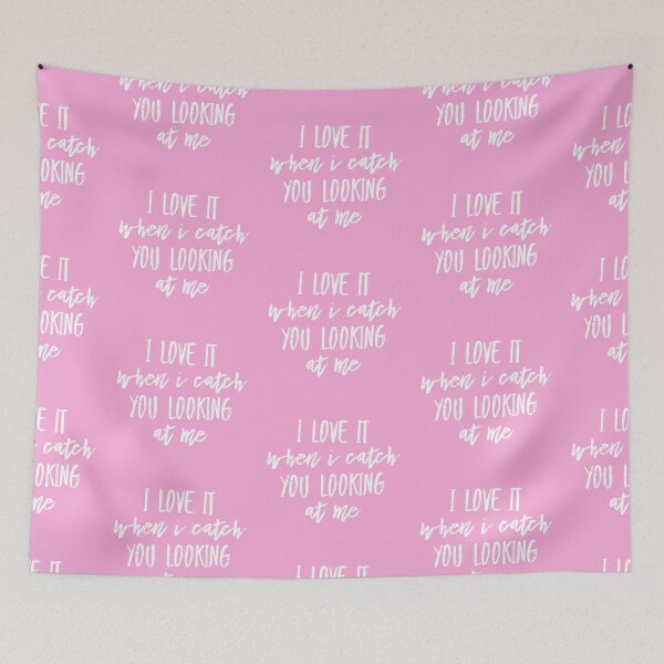 Item preview, I love it when I catch you looking at me ;) pink designed and sold by RosalieReeves.