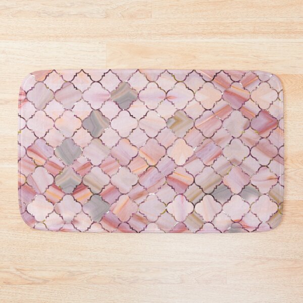 Item preview, Moroccan Pattern in Marble and quartz crystal Texture designed and sold by Nartissima.