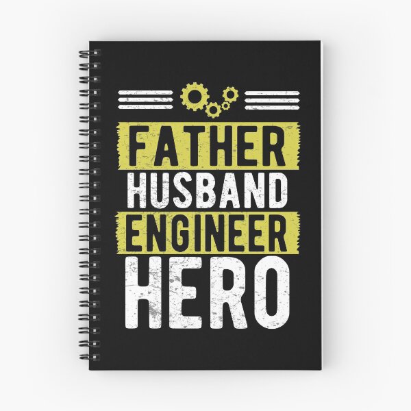 Item preview, Father Husband Engineer Hero t shirt designed and sold by Dan66.