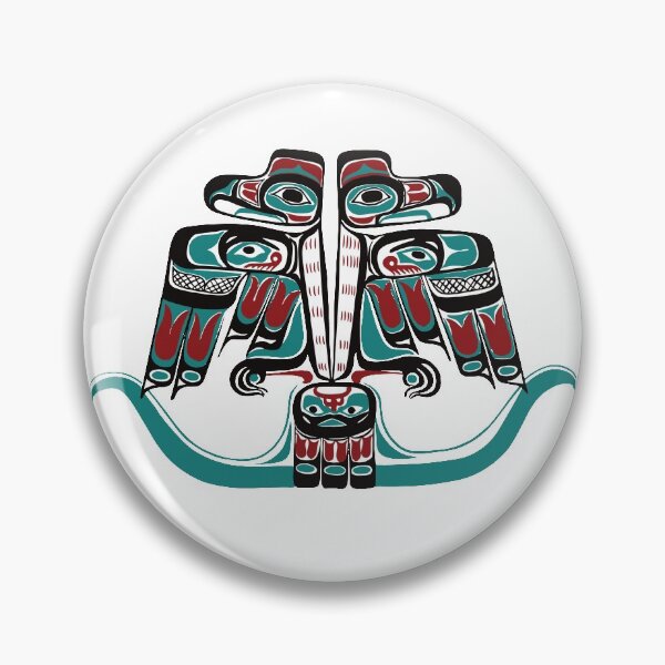 Item preview, Northwest Native Art Haida Tlingit Thunderbird designed and sold by Beltschazar.