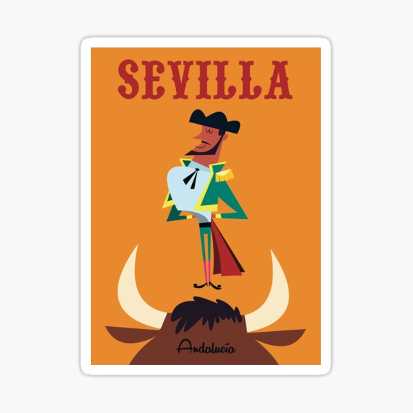 Item preview, Sevilla poster designed and sold by Gary Godel.