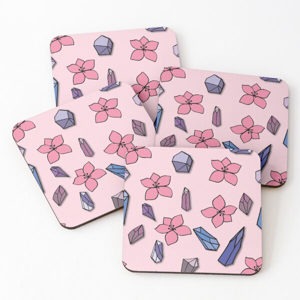 Item preview, Crystals and plumerias designed and sold by Jennystorch.