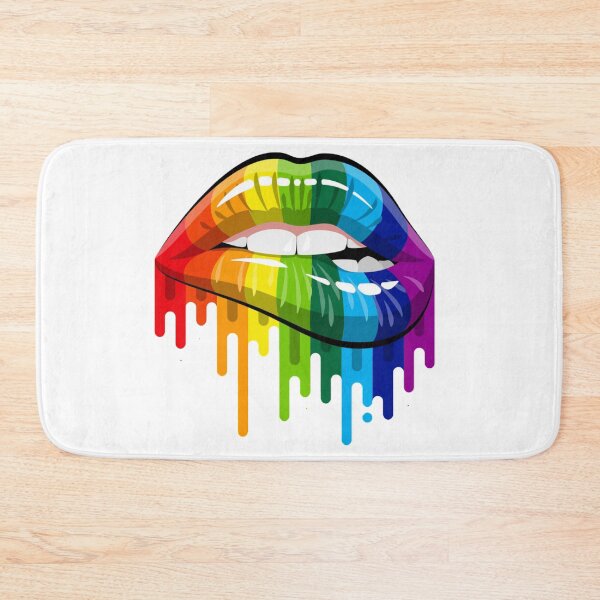 Item preview, Face mask / rainbow lips FACE MASK lgbt designed and sold by PRIDELGBT.