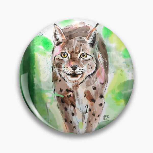 Item preview, Watercolor lynx - watercolor lynx designed and sold by Birgit Schiffer.