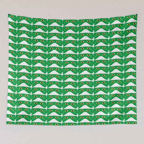 Item preview, Brazil Fist Bump Patriot Flag Series designed and sold by Carbon-Fibre Media.