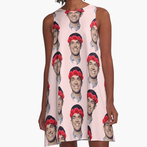 John Mulaney Flower Crown A-Line Dress