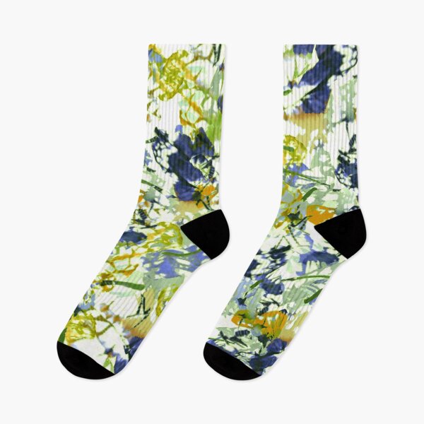 Item preview, abstract floral pattern designed and sold by clemfloral.