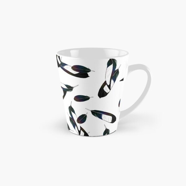 Magpie Feathers Tall Mug