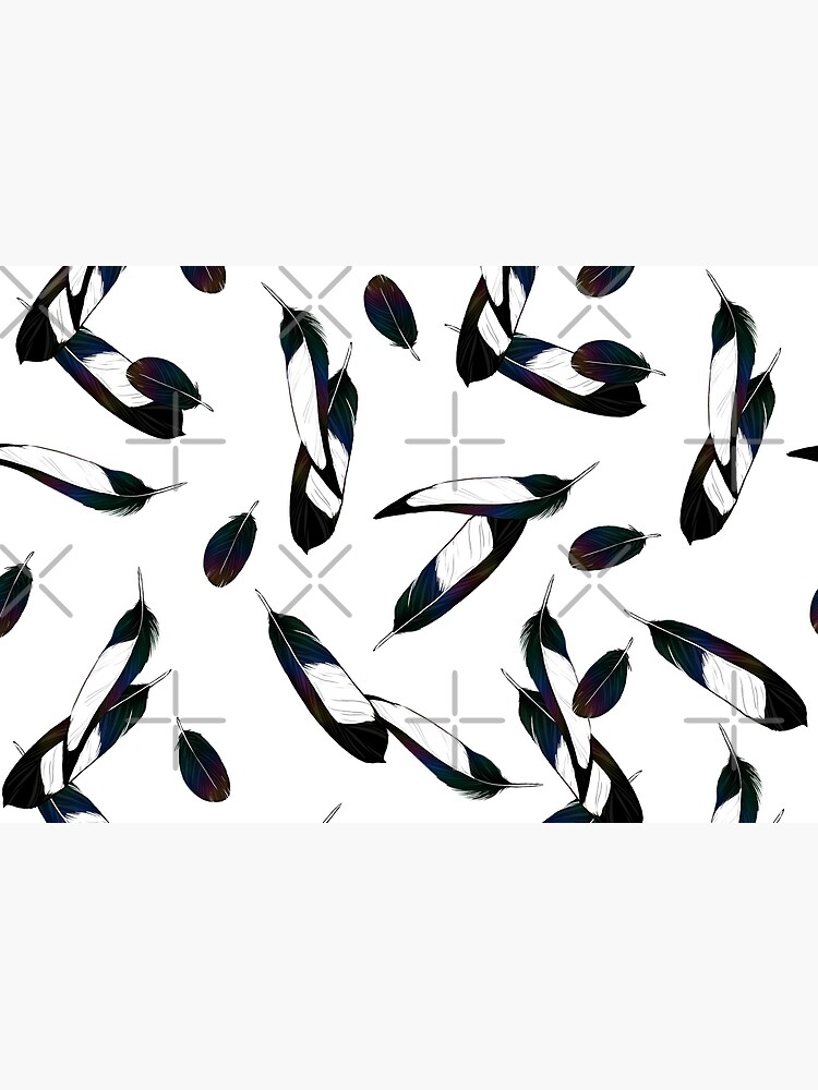 Magpie Feathers by aimeecozza