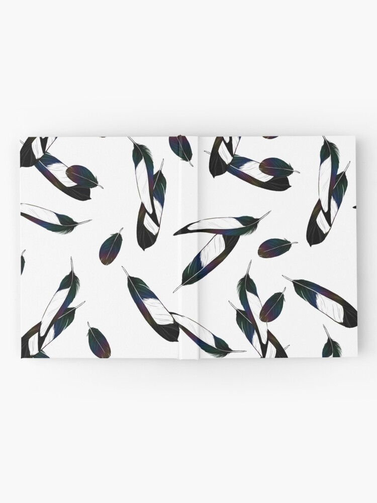 Alternate view of Magpie Feathers Hardcover Journal