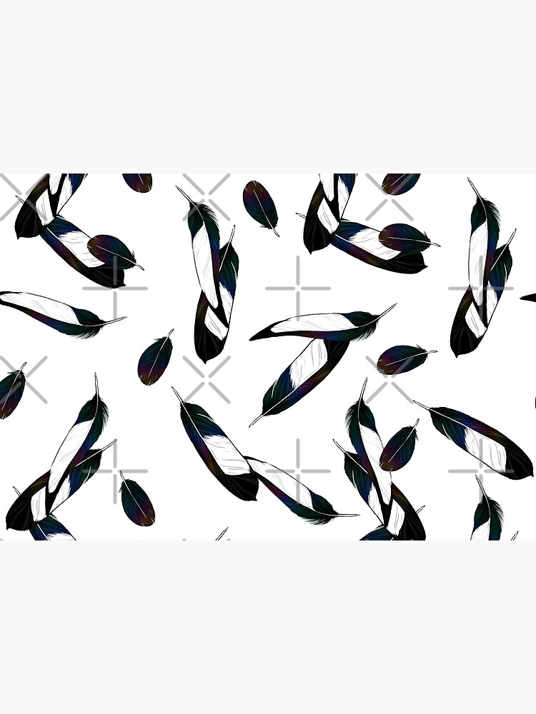 Magpie Feathers by aimeecozza