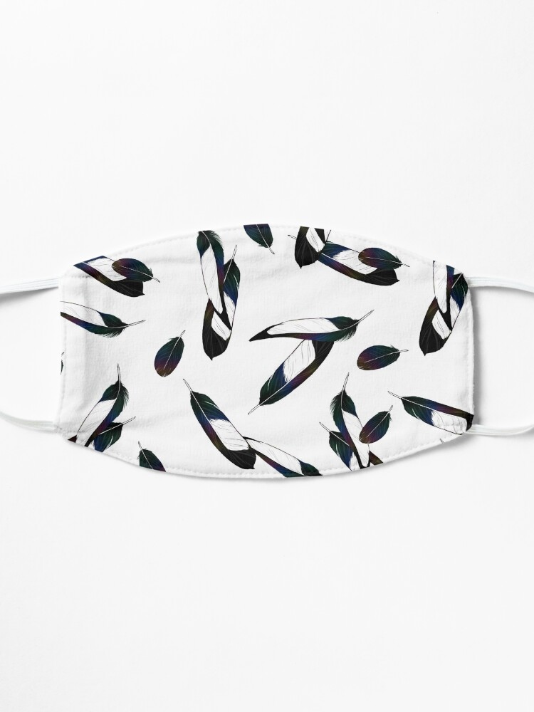 Alternate view of Magpie Feathers Mask