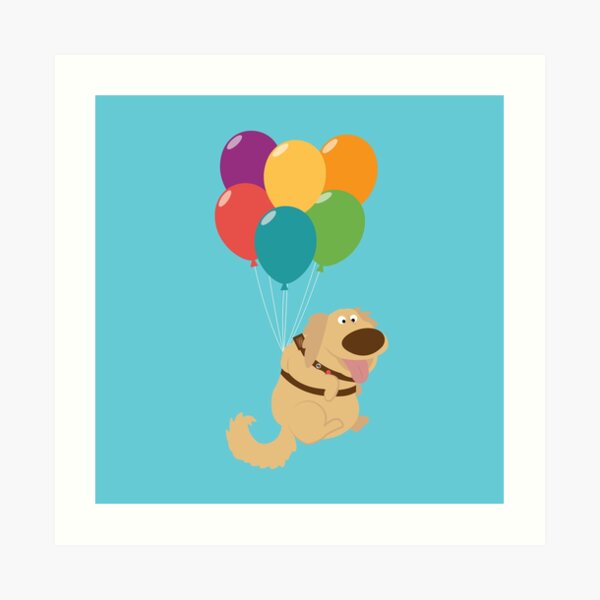 Dug Balloons Art Print