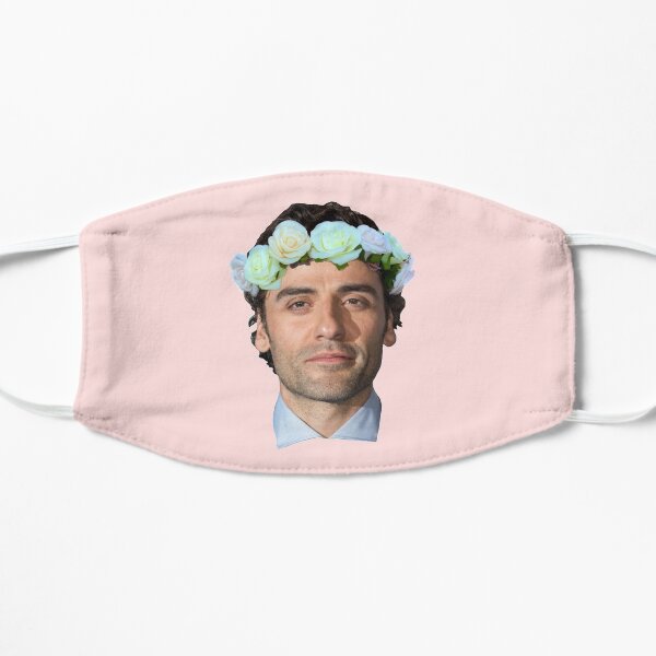 Oscar Isaac Flower Crown Flat Mask