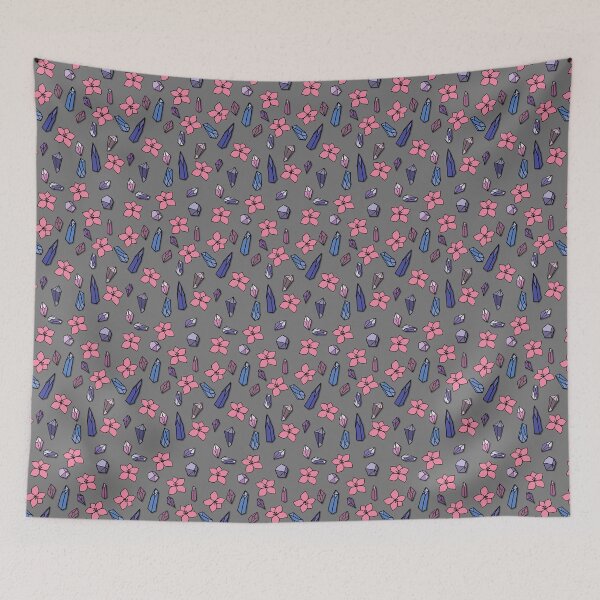 Item preview, Crystals and plumerias II designed and sold by Jennystorch.