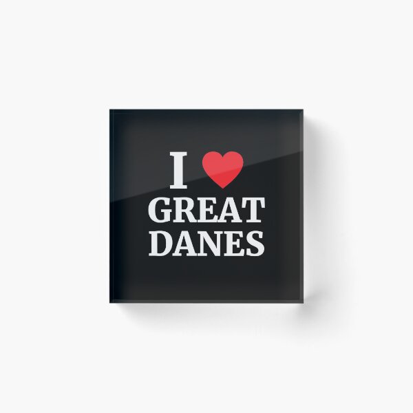 Item preview, I Love Great Danes Heart  designed and sold by Vanover Designs.
