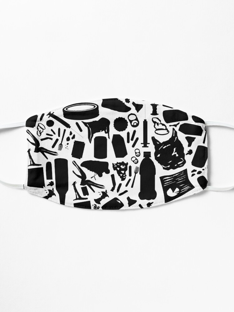 Alternate view of A Trashy Pattern Mask