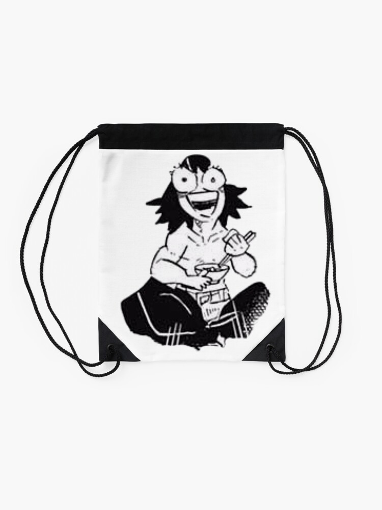 Alternate view of Inosuke Demon Slayer Manga Cap Drawstring Bag