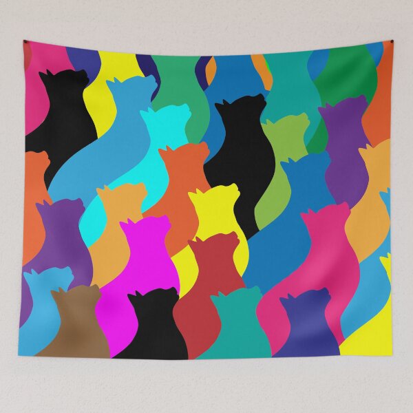 Item preview, Rainbow Cat Pattern designed and sold by ClassicalHollow.