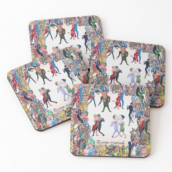 Item preview, Tango dancers and graffitis 4 designed and sold by Diego Manuel Rodriguez.