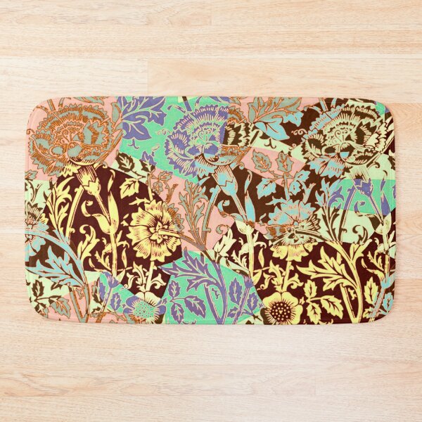 Item preview, vintage floral patchwork designed and sold by clemfloral.