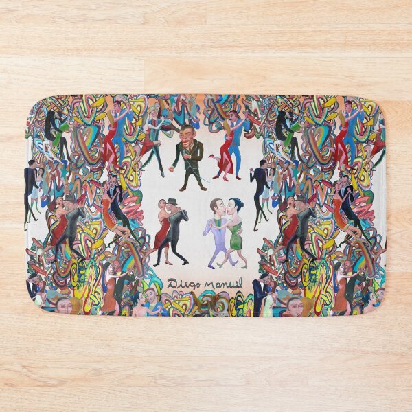 Item preview, Tango dancers and graffitis 4 designed and sold by Diego Manuel Rodriguez.