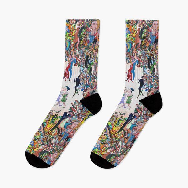 Item preview, Tango dancers and graffitis 4 designed and sold by Diego Manuel Rodriguez.