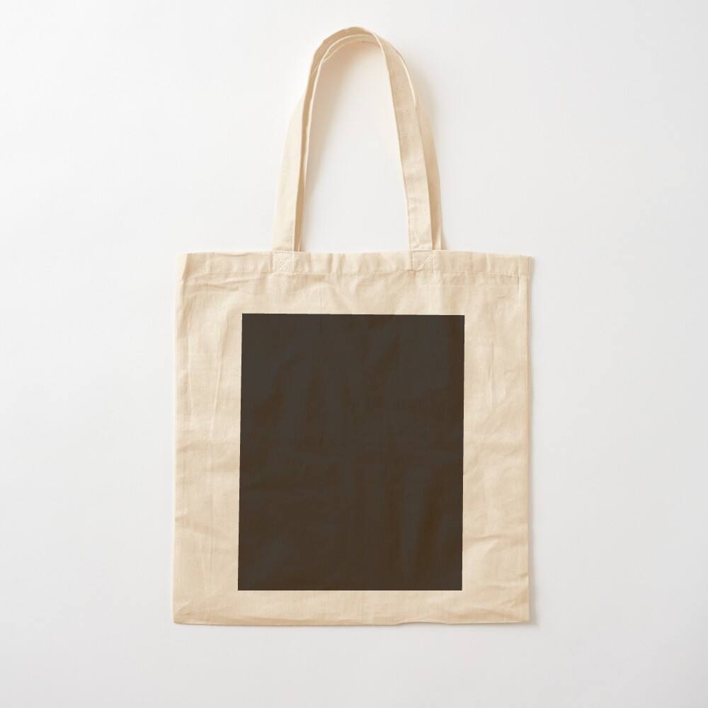 plain black tote