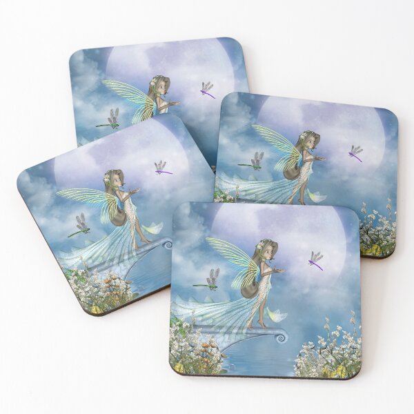 Item preview, Little fairy with dragonfly designed and sold by nicky2342.
