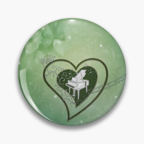 Item preview, Music, piano on a heart designed and sold by nicky2342.