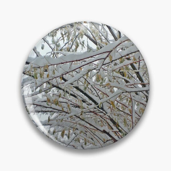 Item preview, Snowy Russian Olive Boughs designed and sold by VikingVisual.