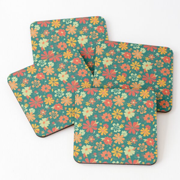 Item preview, Orange Outline Floral designed and sold by StudioPosies.